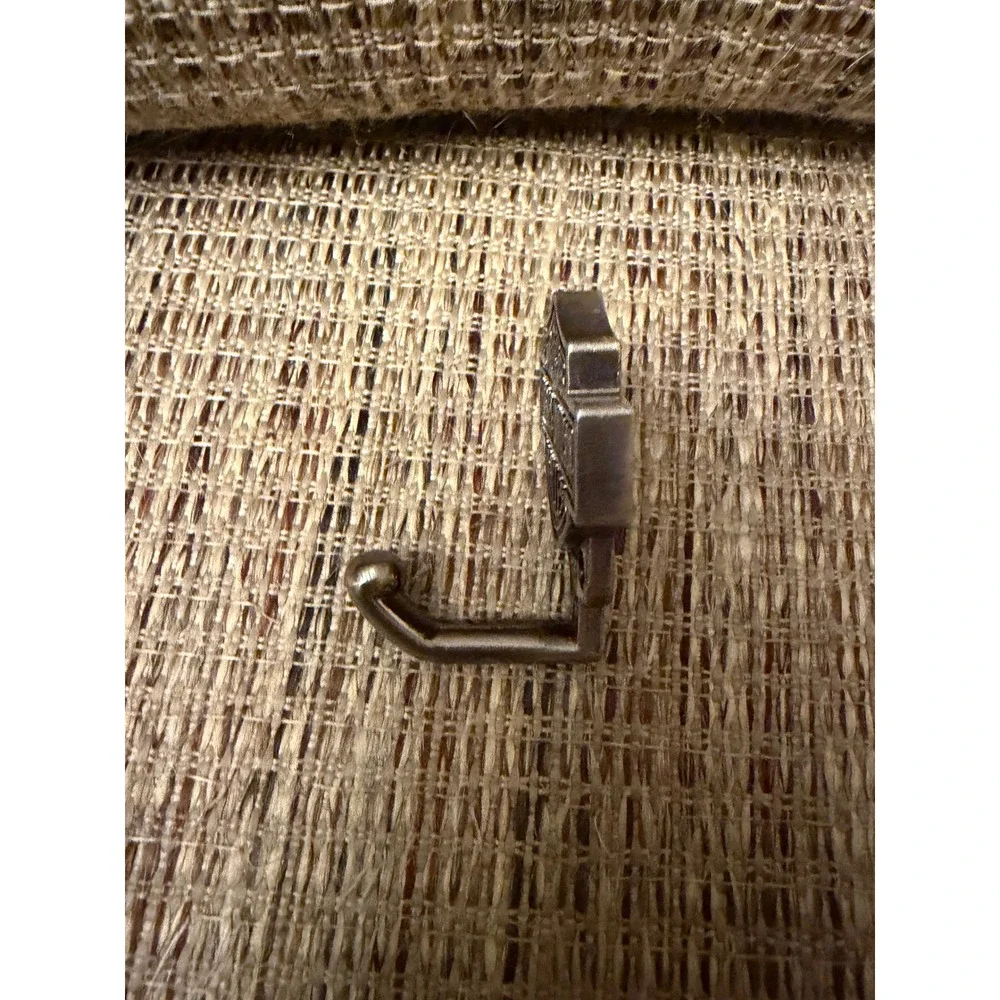 Harley-Davidson Metal Wall Hook Bar & Shield Logo Pewter Finish Decorative Hook